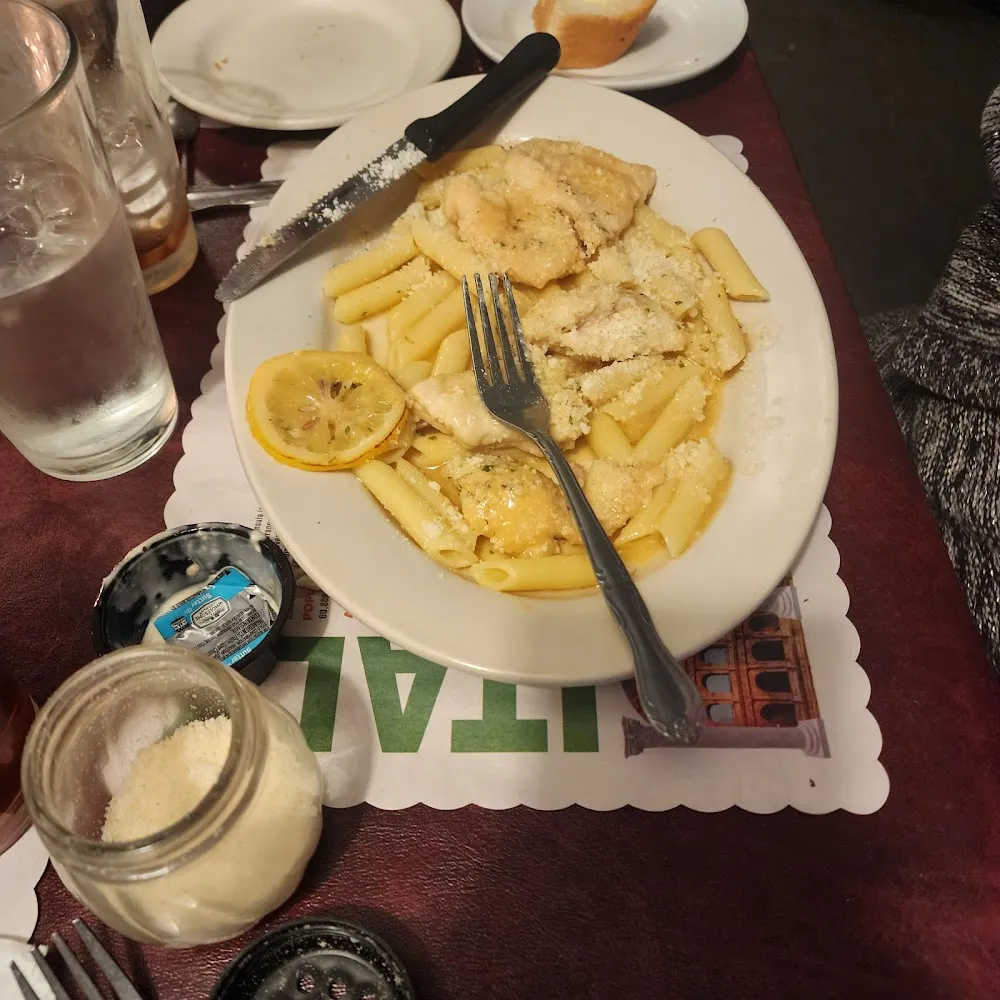 Chicken Piccata with Penne Pasta