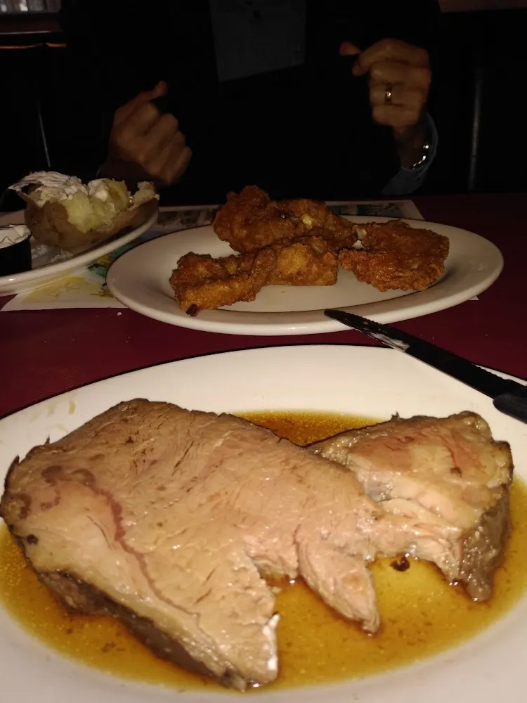 Prime Rib& Fried Chicken